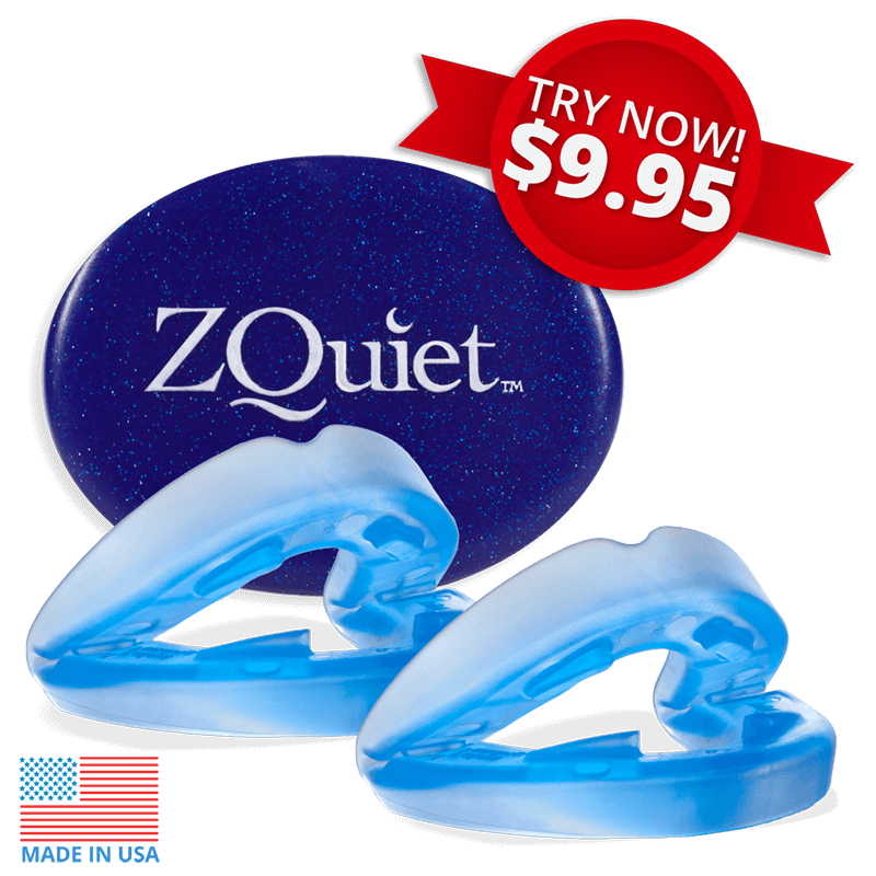 ZQuiet 2-Size Comfort System Anti-Snoring Mouthpiece